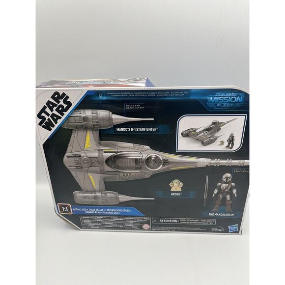 Star Wars Mission Fleet -Mando's N1 Starfighter The Mandalorian & Grogu, New - Picture 6 of 11